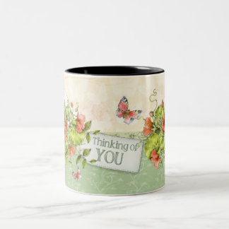 Thinking of you Mug - Florals