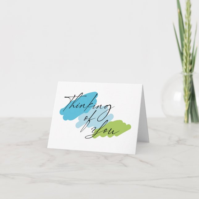 Thinking Of You  Note Card (Front)