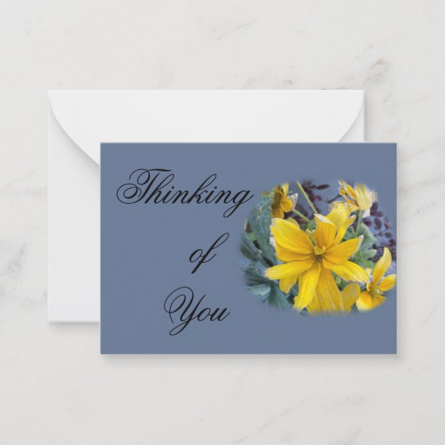 Thinking of You Note Card (Front)