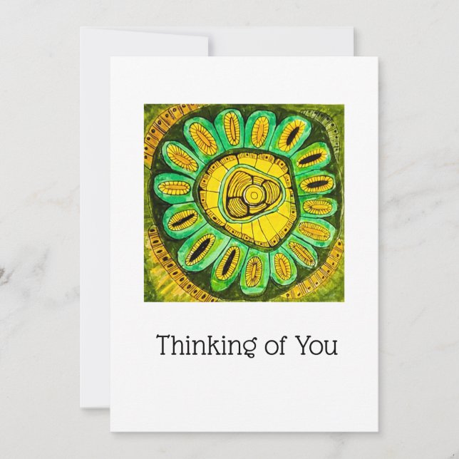 Thinking of You Note Invitation (Front)