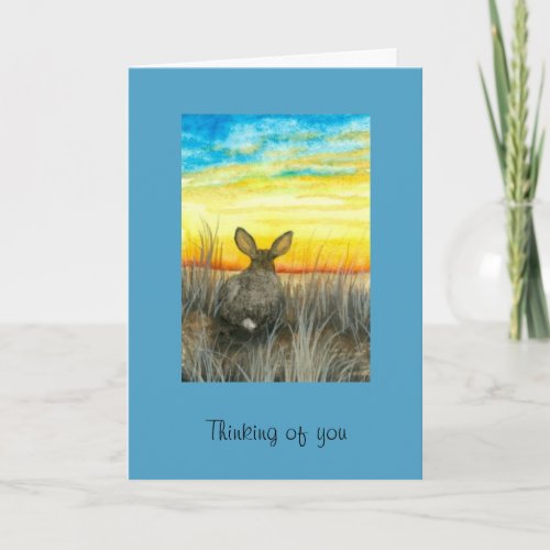 Thinking of You on Easter Card by Bihrle