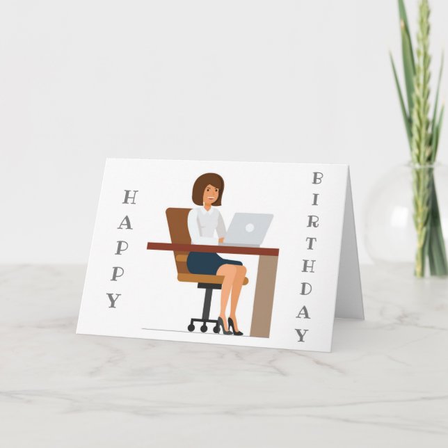 THINKING OF "YOU" ON YOUR **BIRTHDAY** CARD (Front)