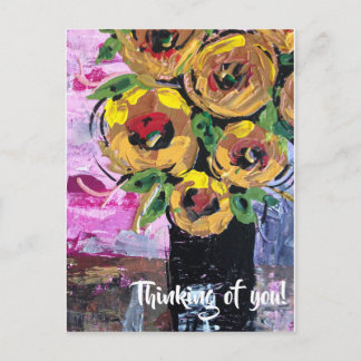 Thinking of you postcard