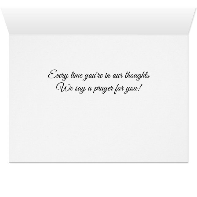 Thinking of You Prayer Cards (Inside Horizontal (Bottom))