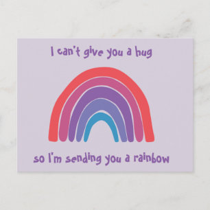 Thinking of You Rainbow Post Card