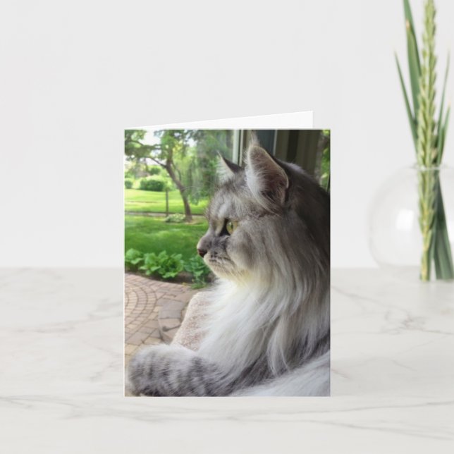 Thinking of You (Siberian Style) Card (Front)