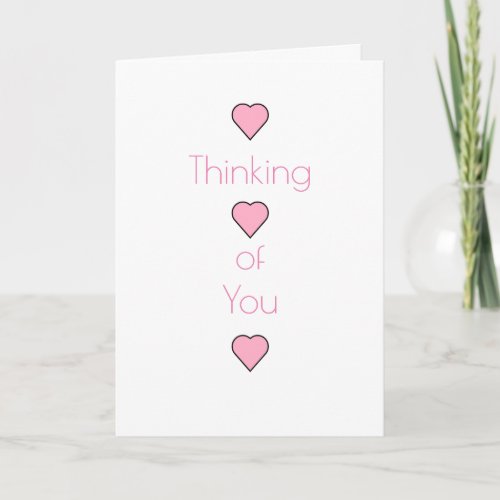 Thinking of You Sorry Sympathy Card