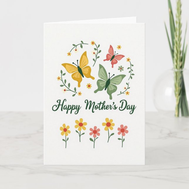 Thinking Of You Spring Card (Front)