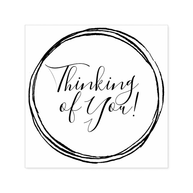 Thinking of you Stationery Stamp (Design)