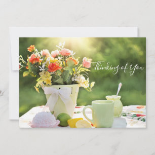 Thinking of You Summer Photo Note Card
