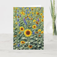 Thinking of You Sunflower and Wildflower Field