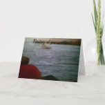 Thinking Of You Sweetheart-miss U Card at Zazzle