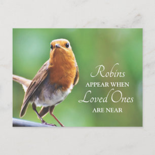 Thinking of You Sympathy Condolence Postcard