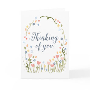 Thinking of You Sympathy Get Well Card