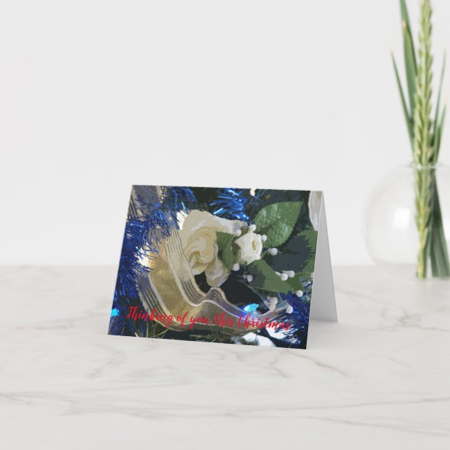 Thinking of you, this Christmas  Card (Front)