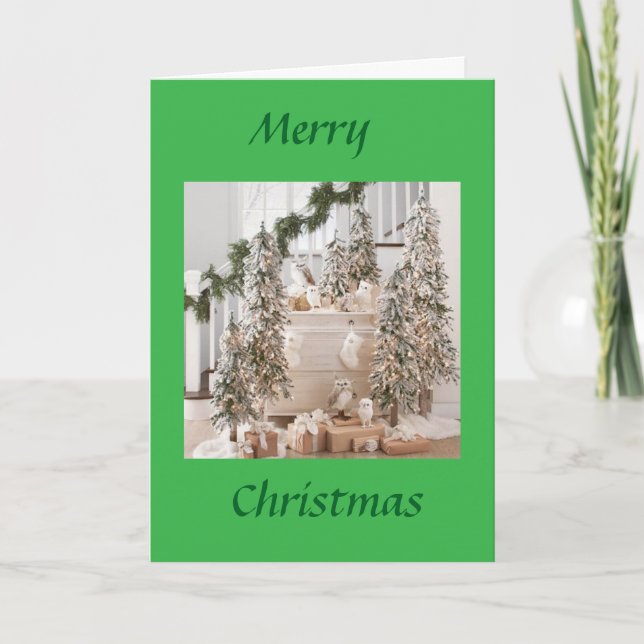 THINKING OF YOU THIS CHRISTMAS HOLIDAY CARD (Front)