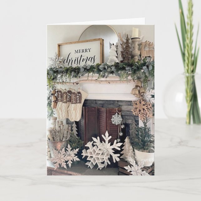 THINKING OF YOU THIS CHRISTMAS HOLIDAY CARD (Front)