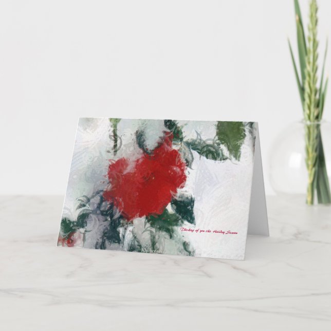 Thinking of you this Holiday Season by A. Celeste (Front)