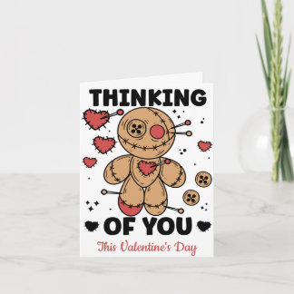 Thinking of You, This Valentine's Day Voodoo Doll Card
