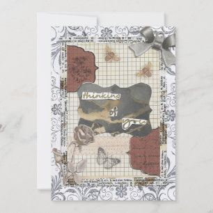 Thinking of You Thoughtful Saying Greeting Card