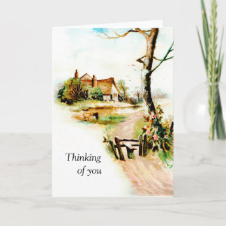 Thinking of you today card