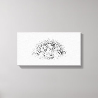 Thinking Of You - Vintage Image Canvas Print