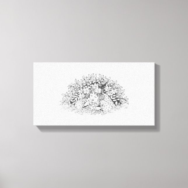 Thinking Of You - Vintage Image Canvas Print (Front)