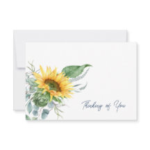 Thinking of You Watercolor Floral
