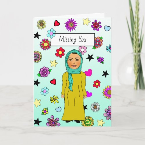 Thinking of You Whimsical Friendship Card