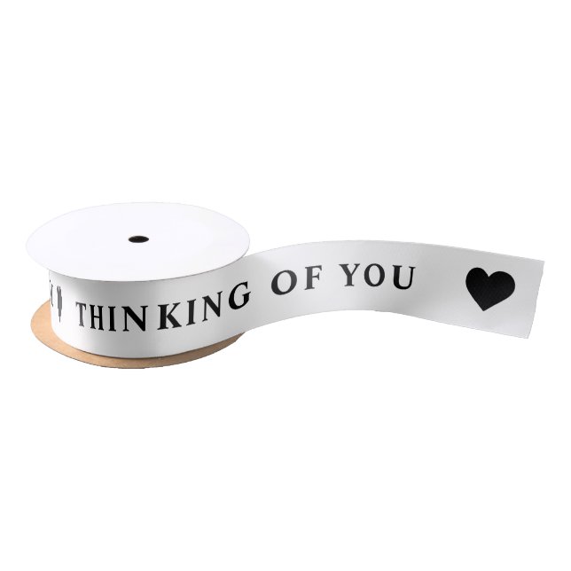 Thinking of You | White Ribbon (Spool)