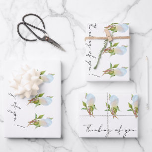 Thinking of You!  Wrapping Paper Sheets
