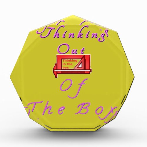Thinking out of the box award