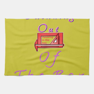 Thinking out of the box. towel