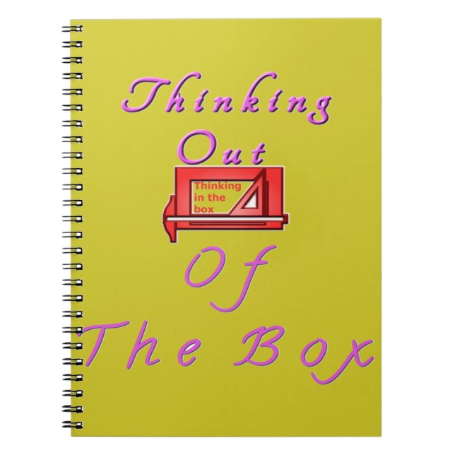 Thinking Outside the Box Design Notebook (Front)