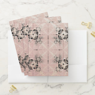 Thinking Pastel Twists Pocket Folder