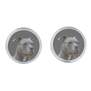 Thinking Pitbull Cufflinks