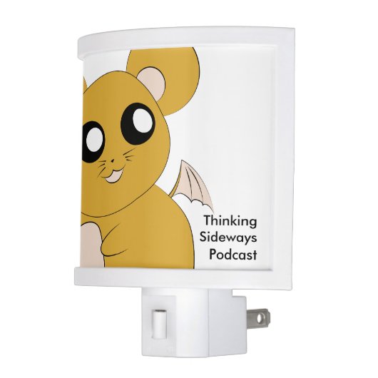 Thinking Sideways Nightlight (Left)