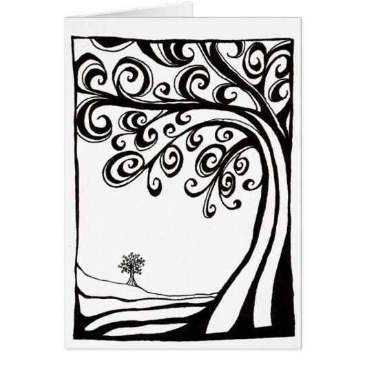 Thinking Tree - card (Front)
