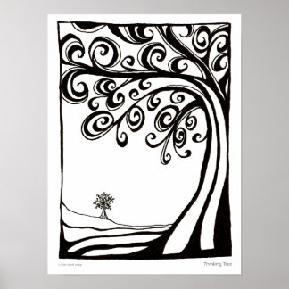 Thinking Tree - poster