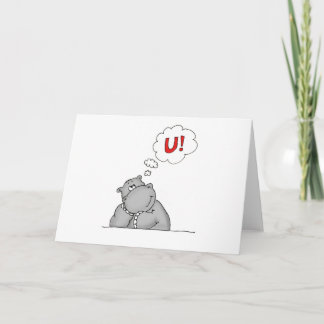 THinkingofu.jpg Holiday Card