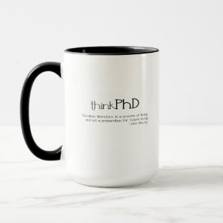 thinkPhD Double-sided Mug mug