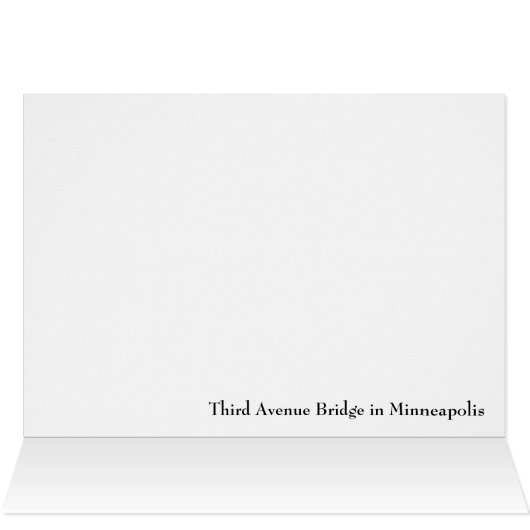 Third Avenue Bridge in Minneapolis (Inside Horizontal (Top))