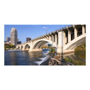 Third Avenue Bridge in Minneapolis Card