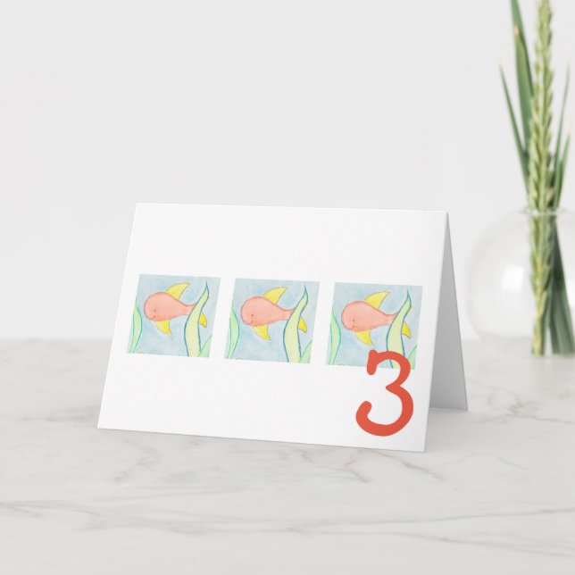 Third Birthday Card (Front)