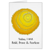 Third Chakra- #2 - Self Esteem Cards (Front)