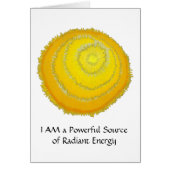 Third Chakra-  #2 - Self Esteem Cards (Front)