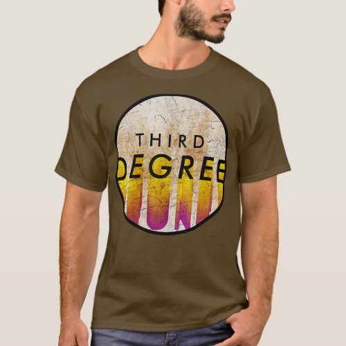 Third Degree VINTAGE YELLOW CIRCLE T_Shirt