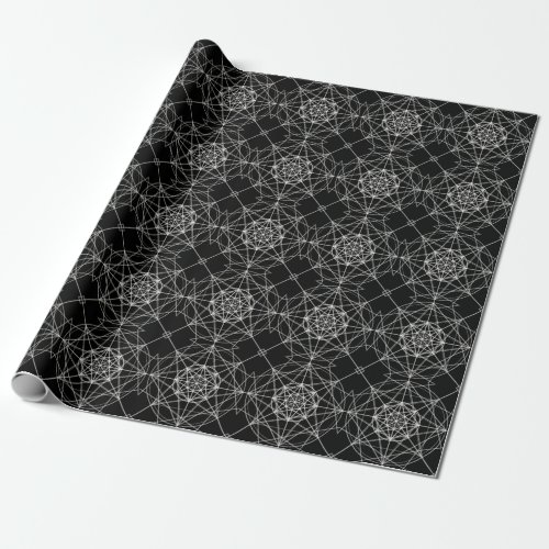 Third Dimensional Sacred Geometry 10 Wrapping Paper