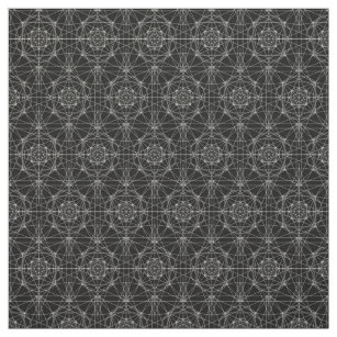 Third Dimensional Sacred Geometry Fabric