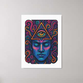 Third Eye Activation T-Shirt – Psychedelic Canvas Print